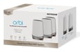 NETGEAR Orbi Quad-band RBKE963 AXE11000 WiFi 6E Mesh System Quad-band (2,4 GHz / 5 GHz-1 / 5 GHz-2 / 6 GHz) Wi-Fi 6 (802.11ax) Grigio, Bianco 16 Interno