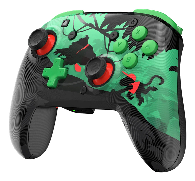 Turtle Beach Rematch Donkey Kong Manette sans fil sous licence officielle de Nintendo w/ lenticulaire. Bouton C indisponible pour Switch 2 et Switch - Neuf