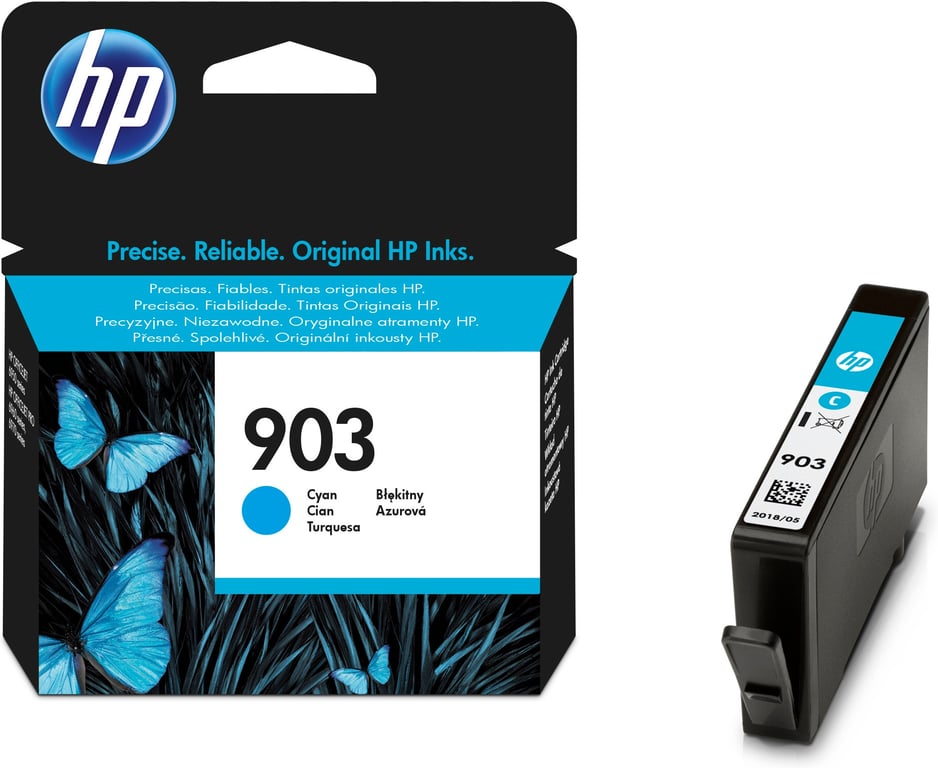 HP Cartouche d Encre 903 Cyan BLISTER - Neuf