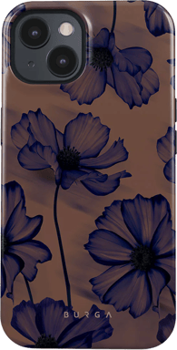 Funda MagSafe para iPhone 15 Tough Motifs Velvet Night Burga