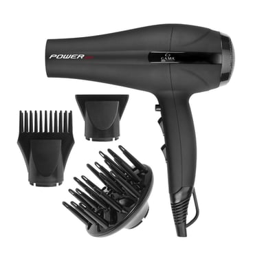 GA.MA Power Ion asciugacapelli 2200 W Nero