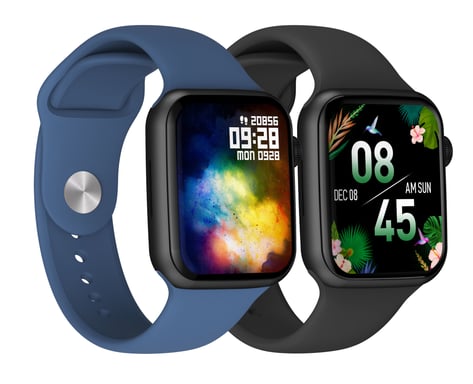 DCU Advance Tecnologic 34157041 smartwatche e orologio sportivo 4,85 cm (1,91'') IPS 44,5 mm Digital 240 x 280 pixel Touchscreen Nero