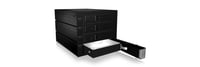 ICY BOX IB-564SAS-12G unidad de disco multiple Negro