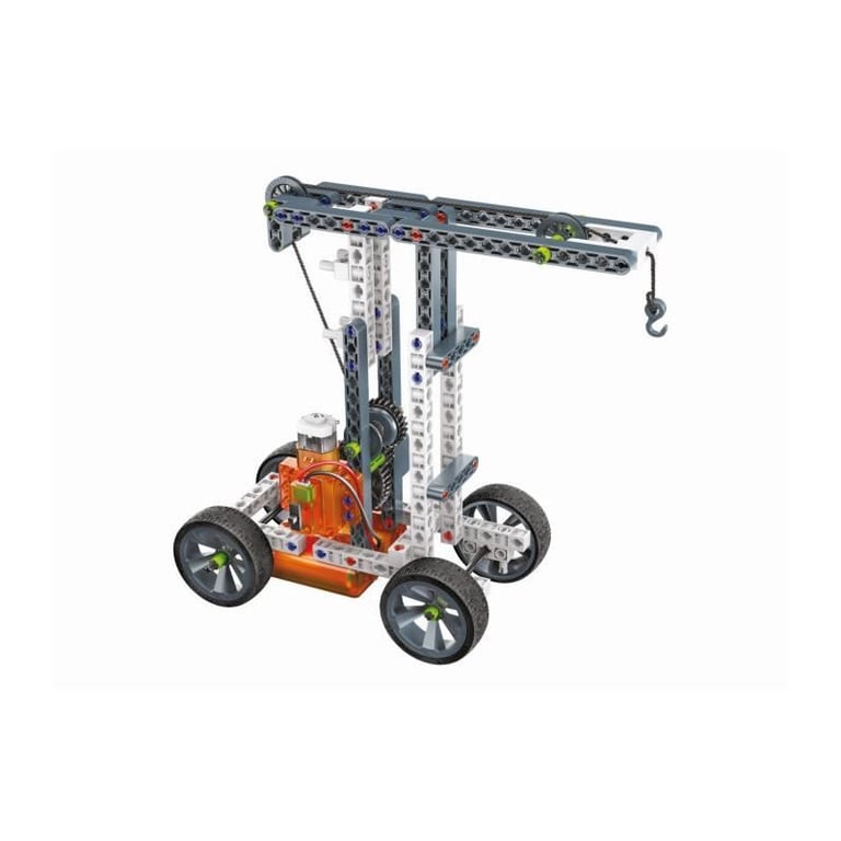 CLEMENTONI - Véhicules et machines - 50 constructions - Manuel illustré et application pour visualisation 3D - Fabriqué en It - Neuf