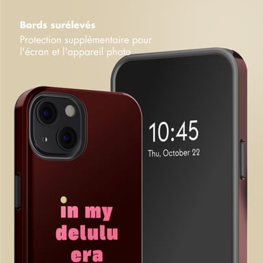 Selencia Coque arrière Vivid avec MagSafe pour Apple iPhone 13 - Delulu