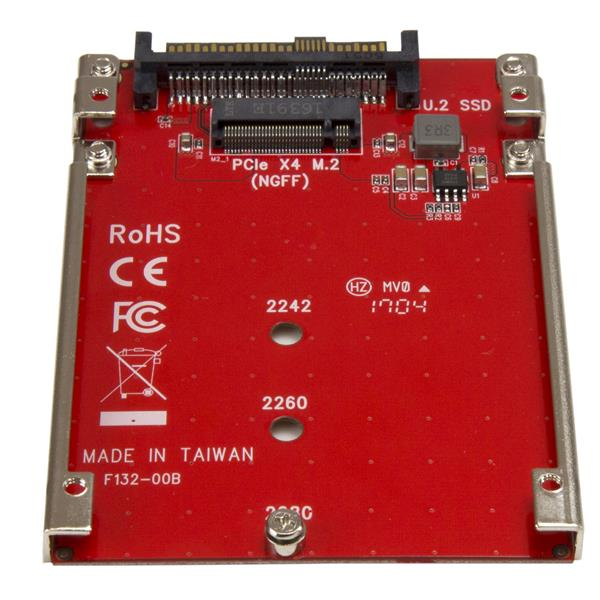 StarTech.com .2 Drive to U.2 SFF 8639 Host Adapter for .2 PCIe NVMe SSDs Adaptateur dinterface .2 .2 Card U.2 - vue 3
