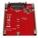 StarTech.com Tarjeta Adaptador PCI Express M.2 a U.2 SFF8639 para SSD NVMe M.2 - Conversor para SSD M.2 - Tarjeta Anfitrión para SSD M.2
