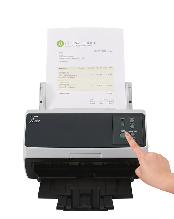 Ricoh FI 8150 Numériseur chargeur automatique de documents adf + chargeur manuel 600 x 600 DPI A4 Neuf - vue 4