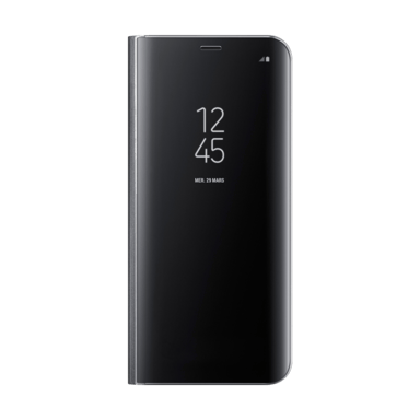 Etui Samsung Galaxy S8+ Clear View Cover - Noir