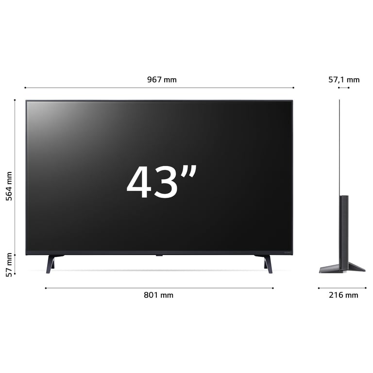 LG QNED 43QNED756RA.API Televisor 109,2 cm (43