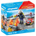 Playmobil PLM POMPIER POMPE RESERVOIR ENFLAMME