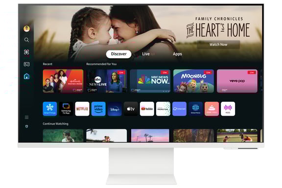 Samsung M80D pantalla para PC 81,3 cm (32'') 3840 x 2160 Pixeles 4K Ultra HD LED Blanco