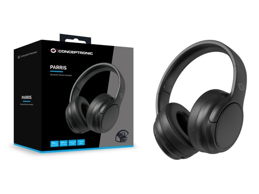 Conceptronic PARRIS03B casque Avec fil &sans fil Arceau Appels/Musique Noir - vue 2
