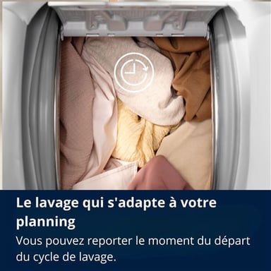 Lave-linge top Electrolux PerfectCare 600 EW6TE136DA 6 kg SensiCare 1300 tr/min Blanc