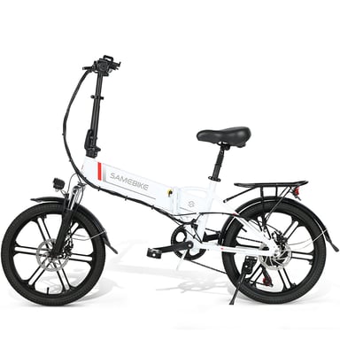 SAMEBIKE 20LVXD30-II Bici elettrica pieghevole da 20'' Bici elettrica pieghevole da 350 W Motore da 48 V Batteria da 10 Ah