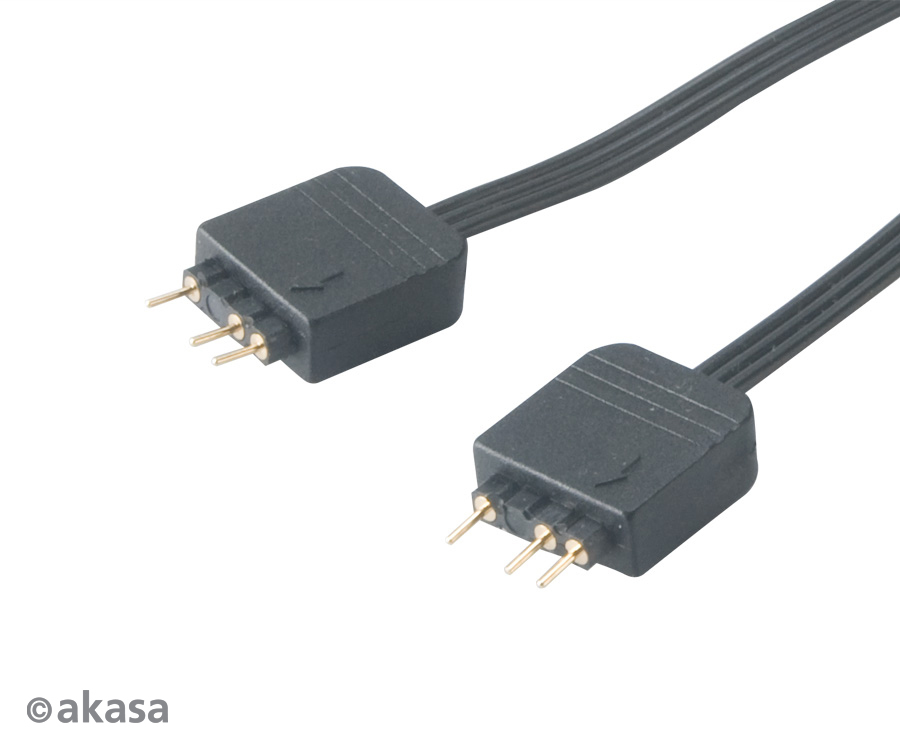 Akasa AK CBLD08 12BK câble de signal 0 12 Neuf - vue 2