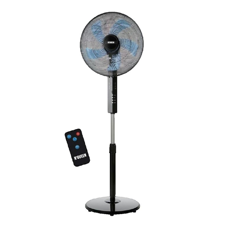 Ventilateur sur pied F455 Pilot Ultra silencieux Timer 75 h 3 vitesses 90° doscillation