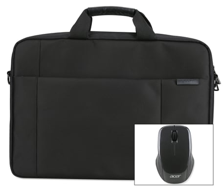 Acer 15.6'' Options Pack Care Gold 39,6 cm (15.6'') Malette Noir