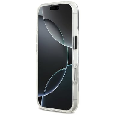 Karl Lagerfeld IML Karl Sketch Logo Funda MagSafe para iPhone 17 transparente