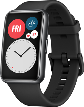 Huawei WATCH Fit 4,17 cm (1.64'') AMOLED 30 mm Digital 456 x 280 Pixeles Pantalla táctil Grafito GPS (satélite)
