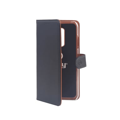 Celly Wally custodia protettiva per telefoni cellulari 16,5 cm (6.5'') Folio Nero, Marrone Apple iPhone 11 Pro Max
