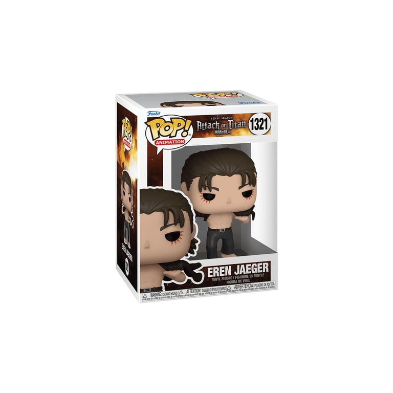 Figurine Pop Attack on titan : Eren Jaeger [1321] - vue 3