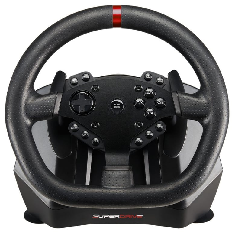 Volant de course Superdrive GS950 X Filaire PS4 plateforme - vue 2