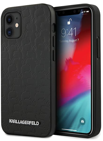 Étui Karl Lagerfeld pour iPhone 12 mini 5.4 noir Kameo