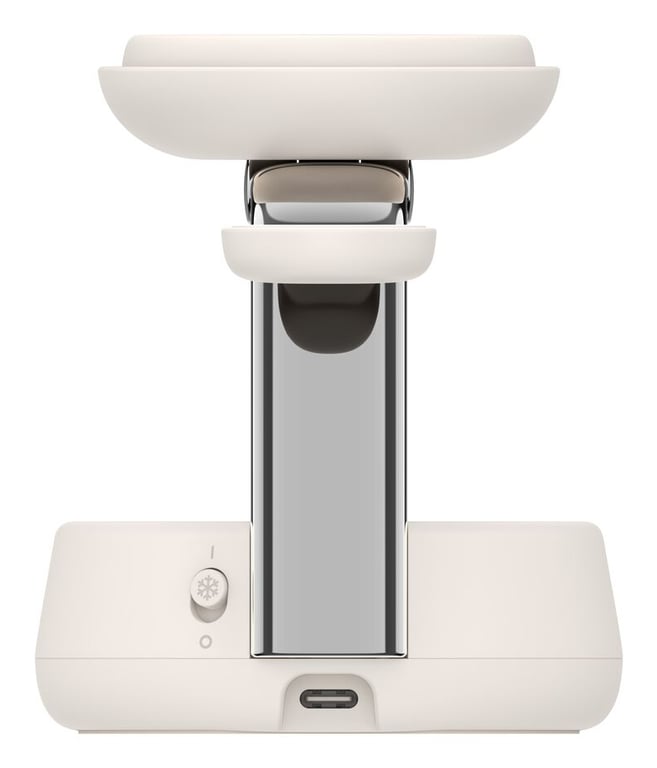 Belkin Qi2, Intérieure, USB, Recharge sans fil, 1,5 m, Blanc WIZ040KQSD Beige - vue 5