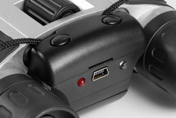 Technaxx TG-125 jumelle Noir, Gris