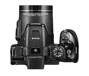 Nikon COOLPIX P610 1/2,3'' 16 MP CMOS Bridge Camera 4608 x 3456 pixel Nero