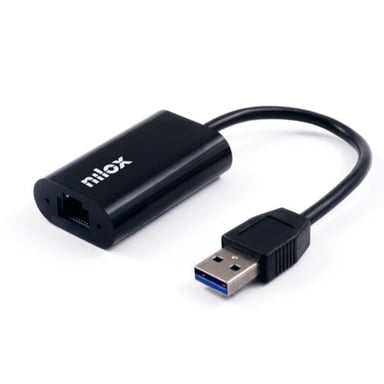 Nilox ADATTATORE USB A - RJ45 M/H Ethernet interna / WLAN 1000 Mbit/s