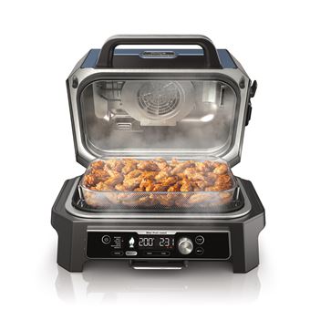 Barbecue Électrique Ninja Woodfire OG901EU – 1700W, 7 Fonctions, Connecté - vue 5