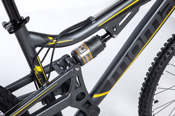 Bicicleta Montaña EQX 26'' 5.0 Aluminio, SHIMANO 24v, Doble Freno Disco, Doble Susp.