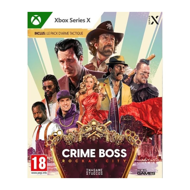 Crime Boss Rockay City Jeu Xbox Series X - vue 2