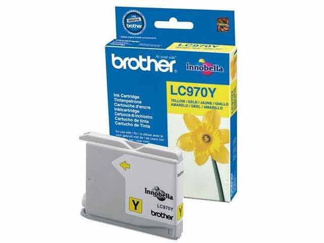 BROTHER cart JE DCP135C jaune - Neuf