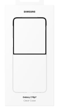 Custodia Original Galaxy Z Flip 7 Clear Case Ultra Sottile e Anti-ingiallimento