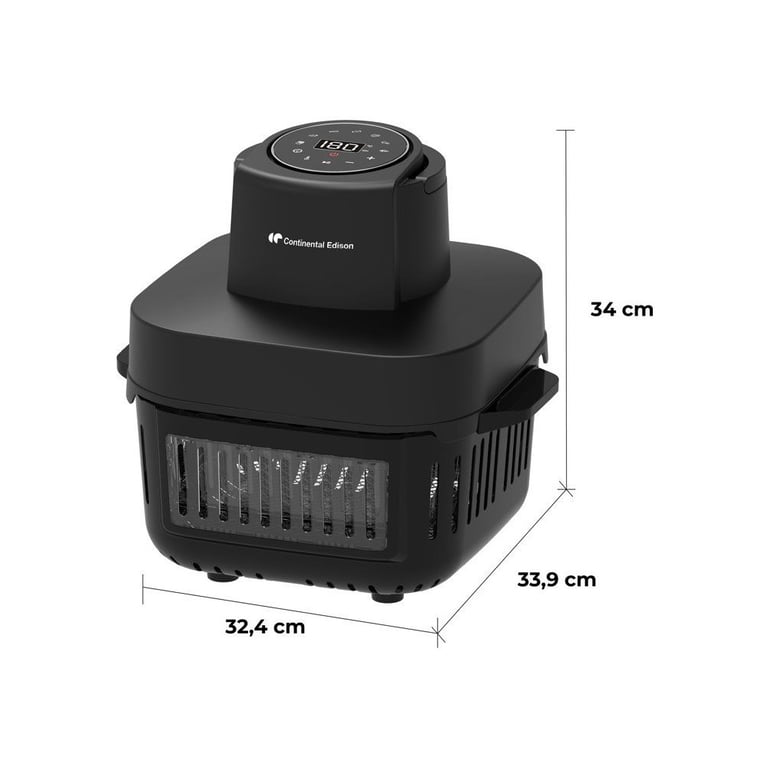 Friteuse à air sans huile CONTINENTAL EDISON CEFR642G 6 et 42 - vue 6