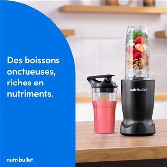 Extracteur de Nutriment NUTRIBULLET NBT1006MB – Turbo 1000, 1000 W, Noir - vue 7