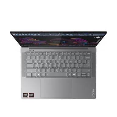 Lenovo Yoga Pro 7 14ASP9 Copilot+ PC AMD Ryzen AI 9 365 Ordinateur portable 36,8 cm (14.5'') 2.8K 32 Go LPDDR5x-SDRAM 1 To SSD Wi-Fi 6E (802.11ax) Windows 11 Home Français Gris