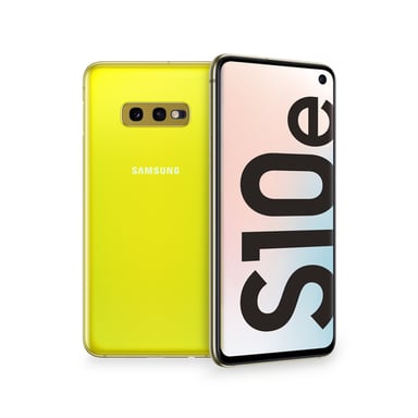 Galaxy S10e 128 Go, Jaune