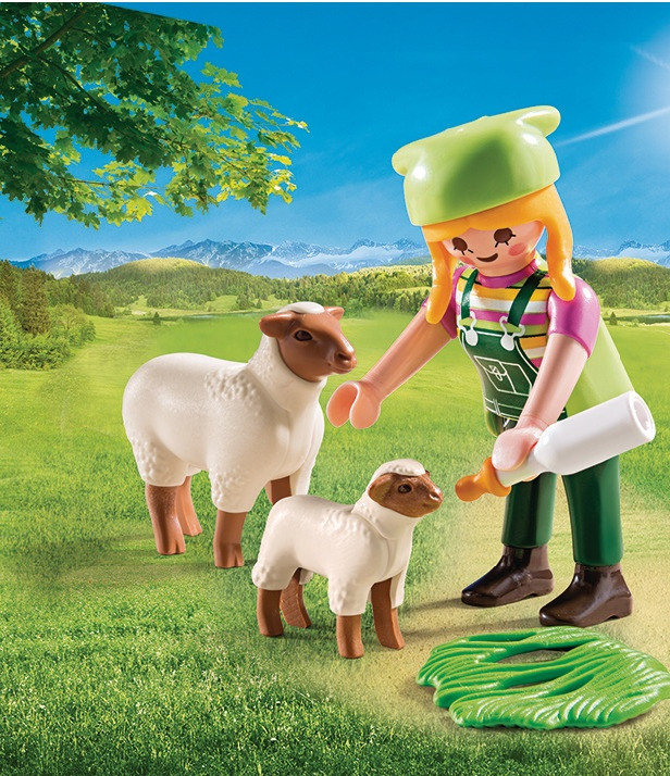 Playmobil 9356 Fermière Avec Moutons - vue 6
