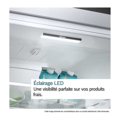 Réfrigérateur combiné Bosch KGN86AIDR série 6 631 L NoFrost Vitafresh XXL Inox