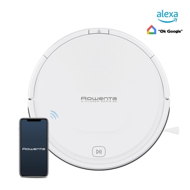 Rowenta X-Plorer Serie 45 RR8227WH aspiradora robotizada 0,44 L Sin bolsa Blanco