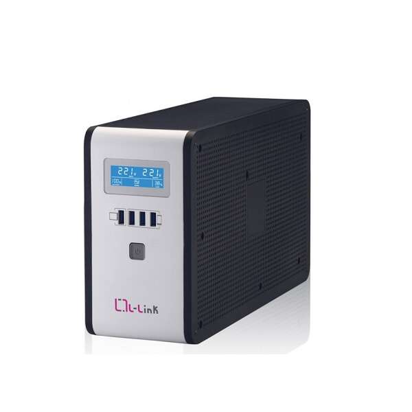 Link LL 7716 UPS 1600VA Écran LCD avec 2 Shuckos Neuf