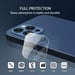 Protège Cameras en Verre Trempe pour ''IPHONE 13 Pro Max'' Incassable 9H+ Protection 3D (Transparent)
