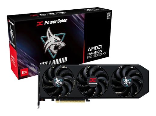 PowerColor Hellhound AMD Radeon RX 9060 XT 8GB GDDR6 8 Go