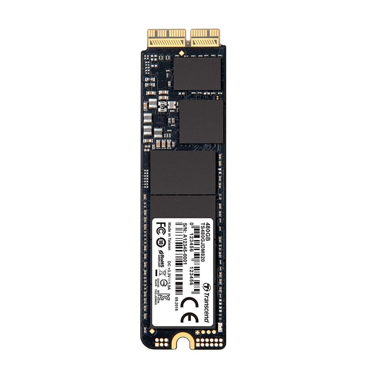 Transcend JetDrive 820 480 Go PCI Express 3.0 Neuf - vue 2