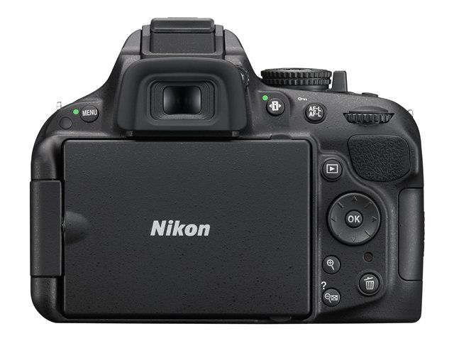 Reflex Nikon D5200 noir + Objectif AF-S VR DX 18-55 mm