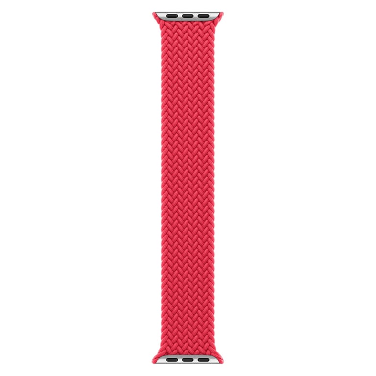 Bracelet Solo tressé pour Apple Watch | 44/45/46/49 mm - Taille 9 - (Product) Red - Neuf